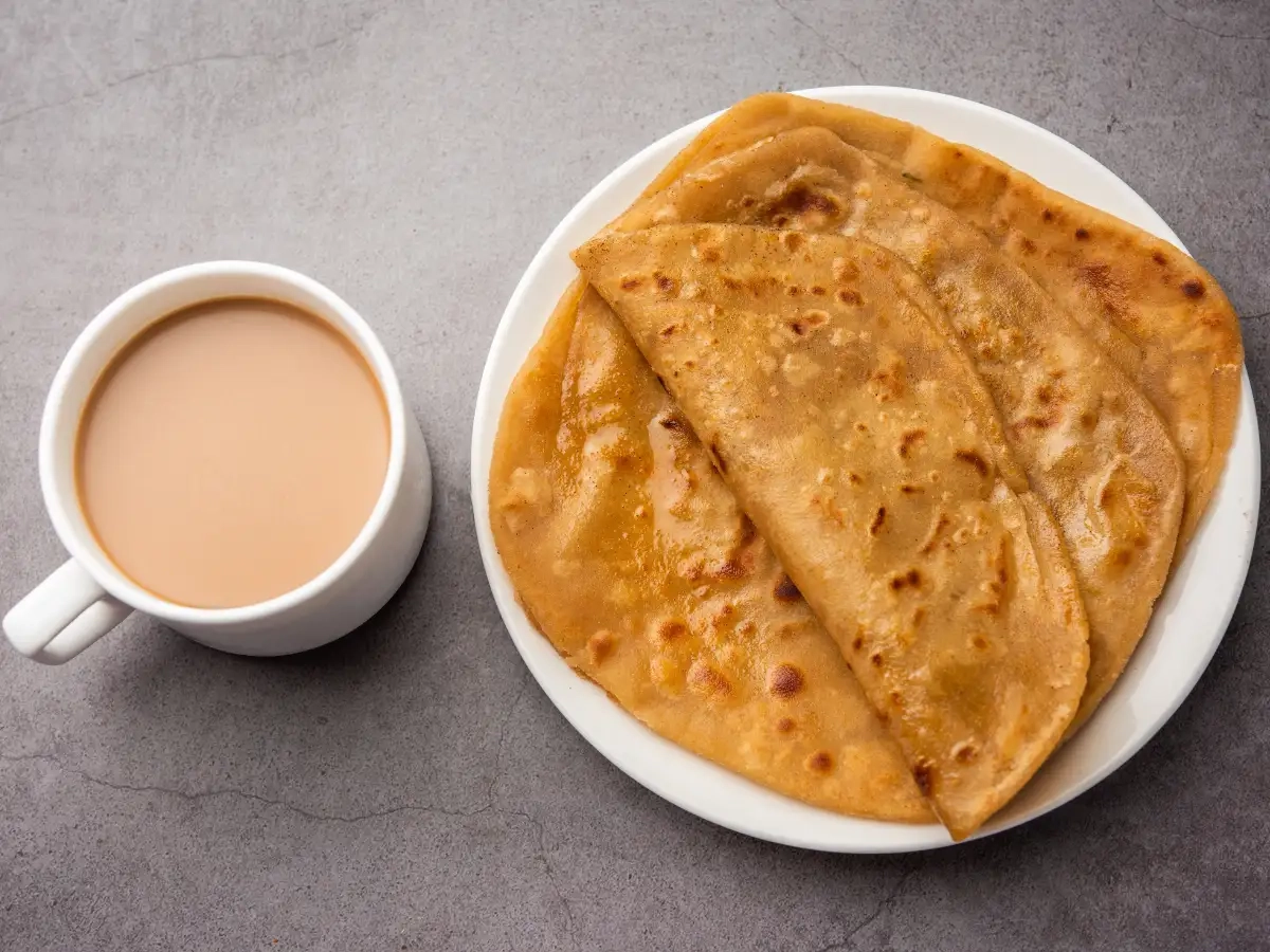 Paratha with Chai